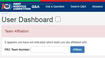 A screenshot showing where to enter the number