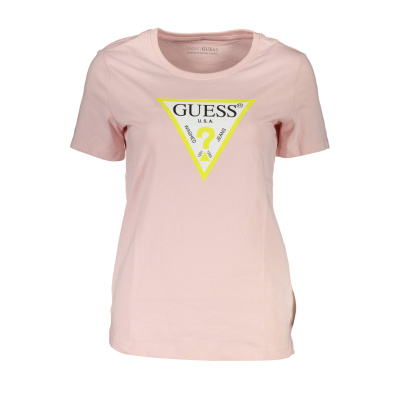 T-shirt Με Λογότυπο Guess W0BI25I3Z11-G6R4 Ροζ