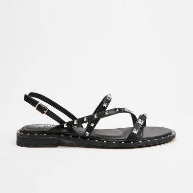 Ίσια Σανδάλια Με Τρουκς Betsy 917026/03-01 Μαύρο