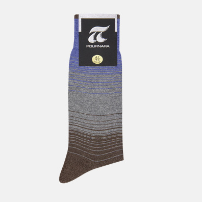 Βαμβακερές Κάλτσες Πουρνάρα Με Ρίγες 3659-1 Πολύχρωμο