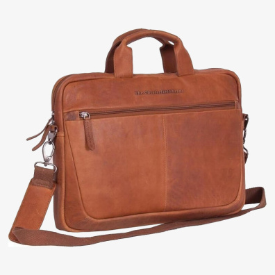 Δερμάτινος Χαρτοφύλακας Chesterfield C48.070831 Ταμπά