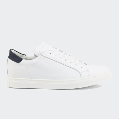 Δερμάτινο Sneaker Made In Italy Brando-Pelle Άσπρο