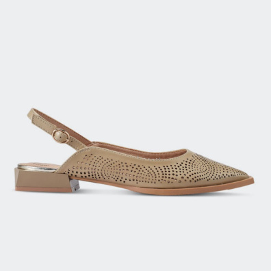 Διάτρητες Μυτερές Μπαλαρίνες Betsy 917025/01-03 Μπεζ