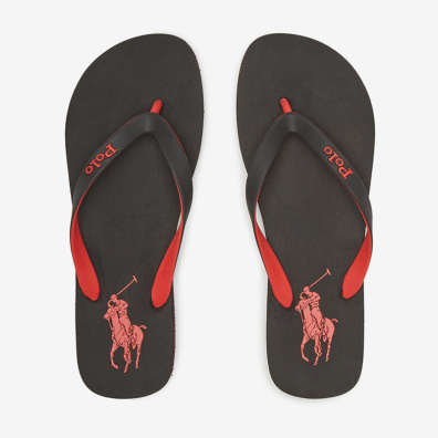 Σαγιονάρα Ralph Lauren 3816830673003 Μαύρο Κόκκινο