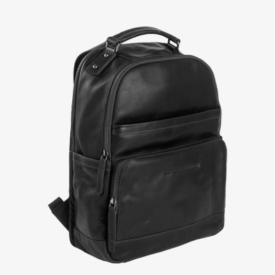 Σακίδιο Πλάτης Από Γνήσιο Δέρμα Chesterfield C58.018400 Austin Μαύρο