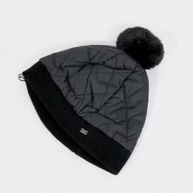 Σετ Δώρου Πασμίνα Και Σκούφος Pierre Cardin PCH735-S798 Γκρι