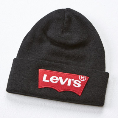 Σκουφάκι Levi's Knitted 38022-0041 Μαύρο