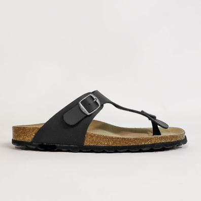 Aνατομικό Σανδάλι Adam’s Shoes 1-708-21003-28 Μαύρο