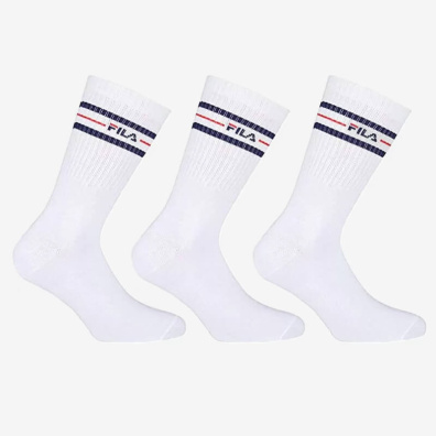 Κάλτσες Fila Normal Socks 3 ζεύγη F9092-300 Άσπρο