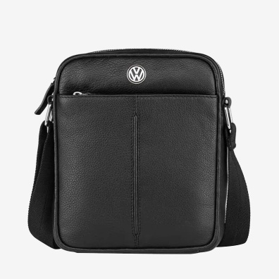 Τσαντάκι Χιαστί Με Λογότυπο Auto Set Volkswagen AS1104 Μαύρο