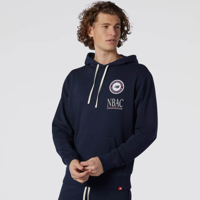 Φούτερ New Balance Essentials Athletic Club MT13519ECL Μπλε