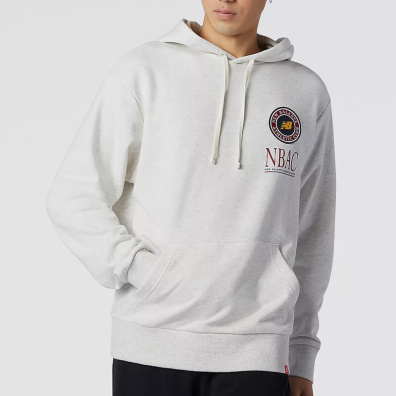 Φούτερ New Balance Essentials Athletic Club MT13519SAH Μπεζ