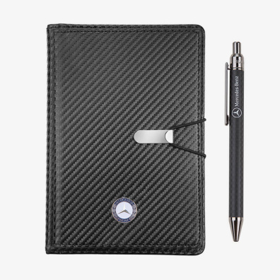 Σετ Δώρου Στυλό & Σημειωματάριο Auto Set AS1401 Μαύρο