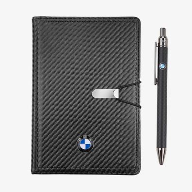 Σετ Δώρου Στυλό & Σημειωματάριο Auto Set AS1402 Μαύρο