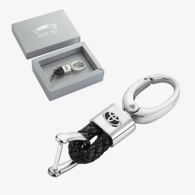 Μπρελόκ Auto Set Με Λογότυπο Toyota AS0308 Μαύρο
