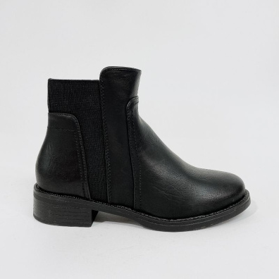 Μποτάκι Με Φερμουάρ FR201905 Μαύρο