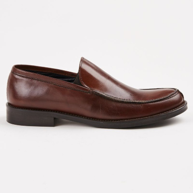 Δερμάτινο Μοκασίνι Freetime 407 Καφέ