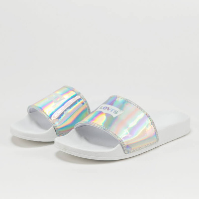 Παντόφλα Levi's June Batwing 229170-642-114  Άσπρο