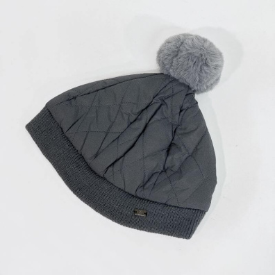 Σετ Δώρου Πασμίνα Και Σκούφος Pierre Cardin PCH735-S799 Γκρι