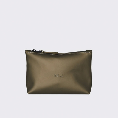 Αδιάβροχο Νεσεσέρ Rains Cosmetic Bag 1560-17 Μεταλλικό Καφέ