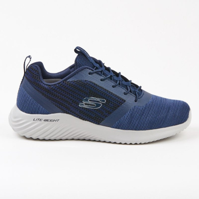 Αθλητικό Υφασμάτινο Sneaker Skechers 52504-SK Μπλε