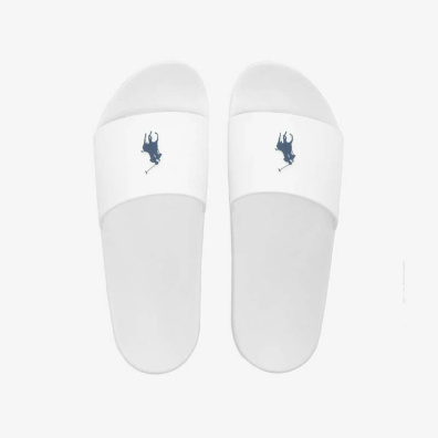 Παντόφλα Polo Ralph Lauren 809852071001 Άσπρο