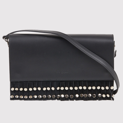 Τσάντα Χιαστί Γνήσιο  Δέρμα Pierre Cardin Nice 1590FRZ Μαύρο