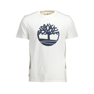 T-shirt Mε Λογότυπο Timberland River Tree TB0A2C6S-100 Άσπρο