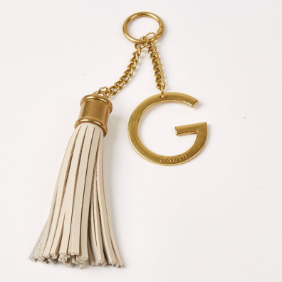 Αξεσουάρ Κλειδιών Τσάντας Φούντα Gaudi Elizabeth Μπεζ