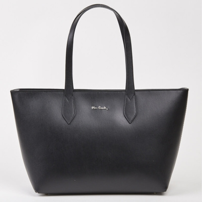 Δερμάτινη Τσάντα Ώμου Pierre Cardin 1736 FZR DOLLARO Μαύρο