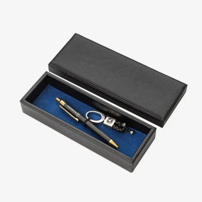 Σετ Δώρου Μπρελόκ & Στυλό Auto Set AS0901A Μαύρο