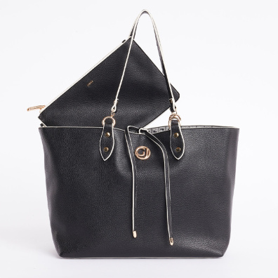 Τσάντα Ώμου Reversable Shopper Gaudi V2AE-10550_V0001 Μαύρο