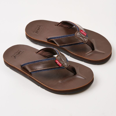 Comfort Σαγιονάρα Levi’s Jurupa 225850 Καφέ