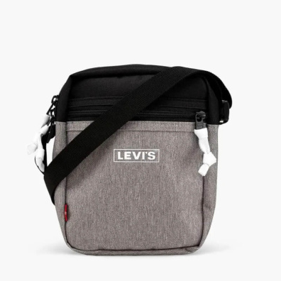Τσαντάκι Χιαστί Levi's 38005-0150 Μαύρο Γκρι