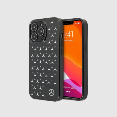Θήκη Κινητού Mercedes MEHCP13LESPBK Σκληρή Μαύρο (iPhone 13 Pro/13)