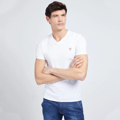 T-shirt Guess Jeans M1RI37I3Z11-TWHT Άσπρο