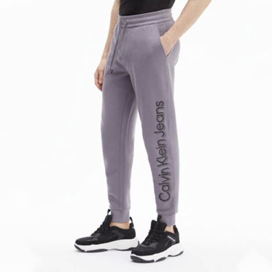 Παντελόνι Φόρμας Calvin Klein J30J319651-PTP Γκρι