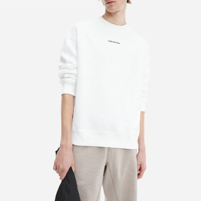 Φούτερ Calvin Klein J30J318507-YAF Άσπρο