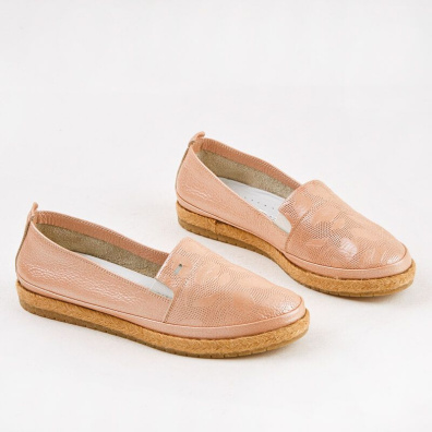 Δερμάτινη Ανατομική Εσπαντρίγια Safe Step 68311 Ροζ