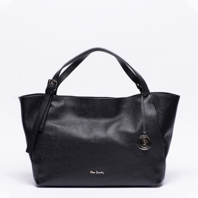 Δερμάτινη Τσάντα Ώμου Pierre Cardin 1878 Μαύρο