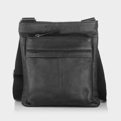 Τσαντάκι Χιαστί Silver Flame SFT8283S Μαύρο