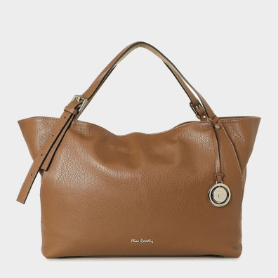 Δερμάτινη Τσάντα Ώμου Pierre Cardin 1878 Ταμπά