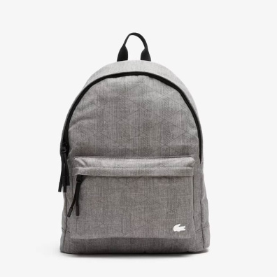Σακίδιο Πλάτης Lacoste Reflective Monogram NH4038NZ-L23 Γκρι