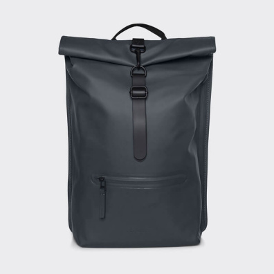 Αδιάβροχο Σακίδιο Πλάτης Rains Rolltop 13160-05 Ανθρακί