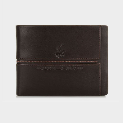 Δερμάτινο Πορτοφόλι Beverly Hills Polo BH-1562 Καφέ