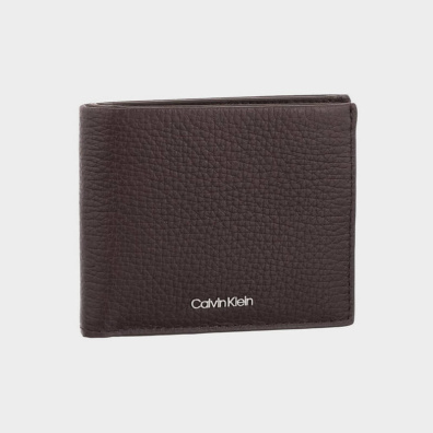 Δερμάτινο Πορτοφόλι Calvin Klein K50K509616-GWR Σκούρο Καφέ