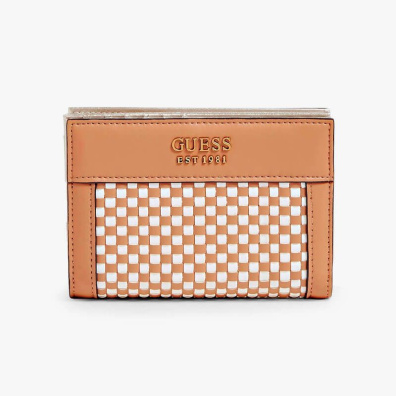 Μικρό Πορτοφόλι Guess Jeans Donna WB787067 Καφέ