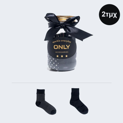 Σετ Γυναικεία Καλτσάκια 2τμχ 151884440 Μαύρο