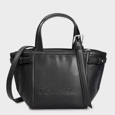 Τσάντα Χειρός Calvin Klein K60K609847-BAX Μαύρο