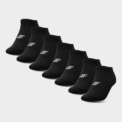 Κάλτσες 4F 7 Ζεύγη 4FAW22USOCM056-20S Μαύρο